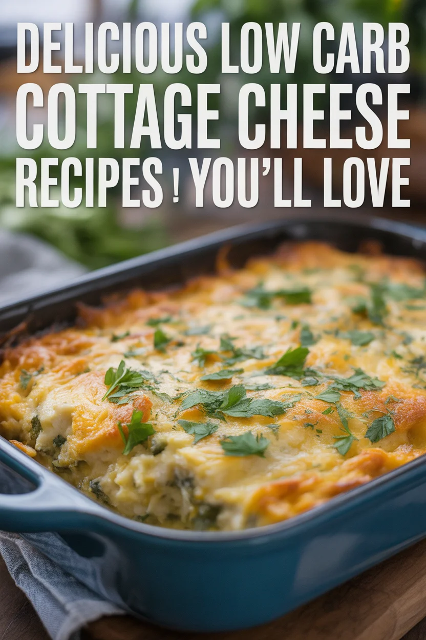 Delicious Low Carb Cottage Cheese Recipes You’ll Love