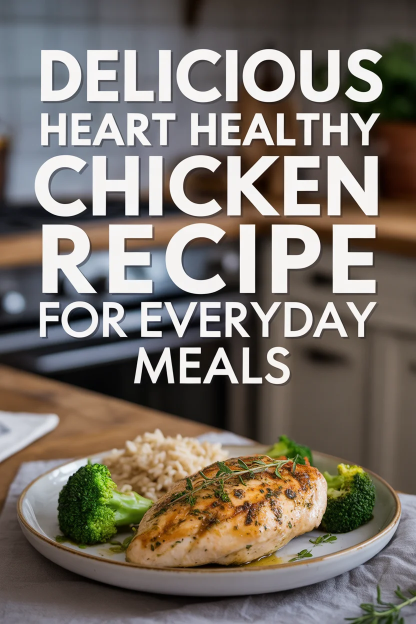 Delicious Heart Healthy Chicken Recipe for Everyday Meals