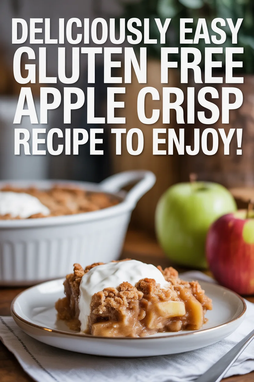 gluten free apple crisp recipe