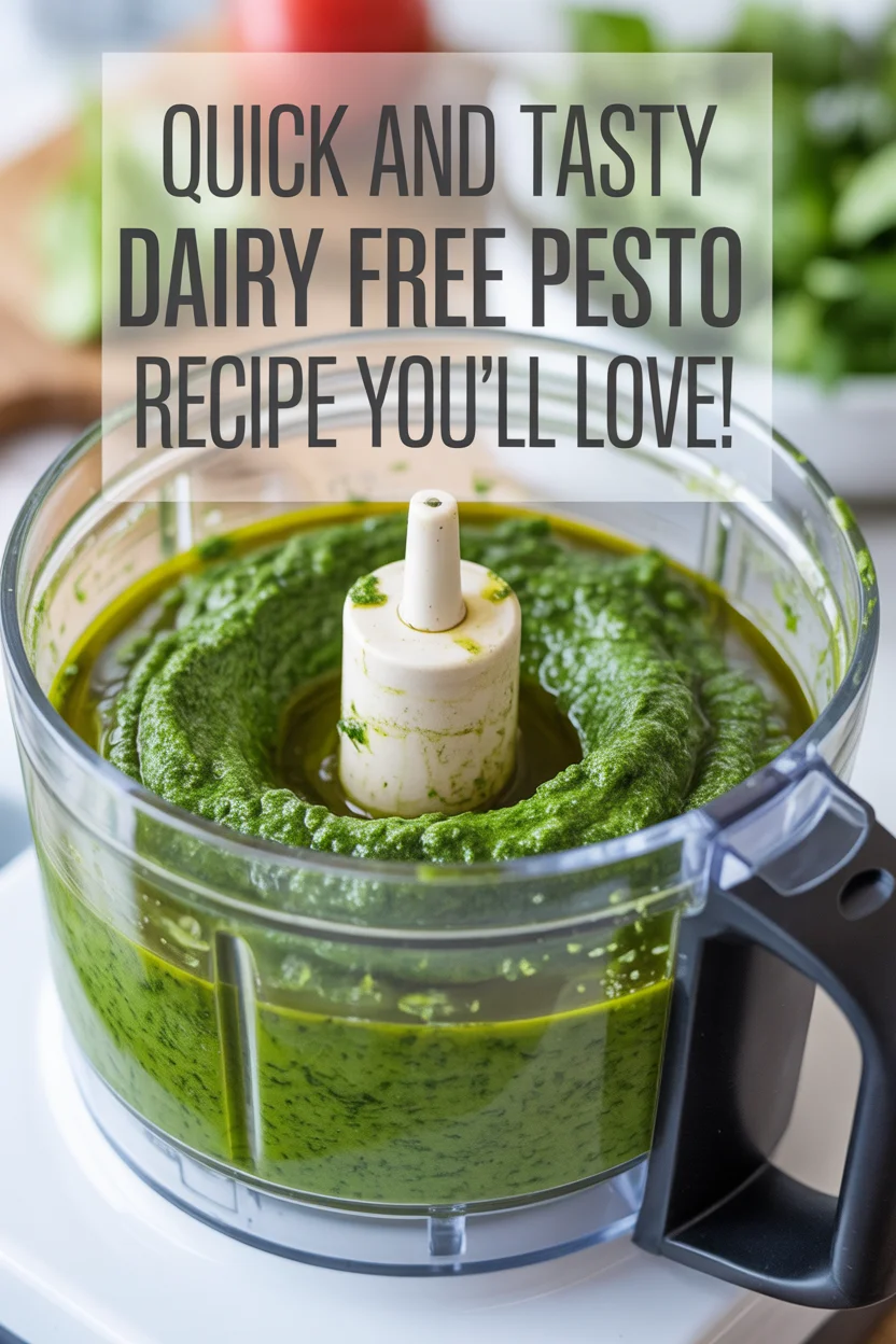 dairy free pesto recipe