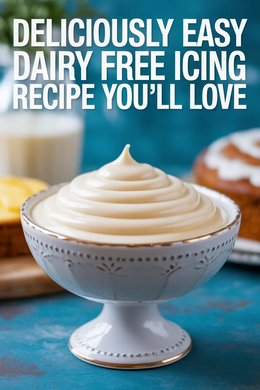 Deliciously Easy Dairy Free Icing Recipe You’ll Love