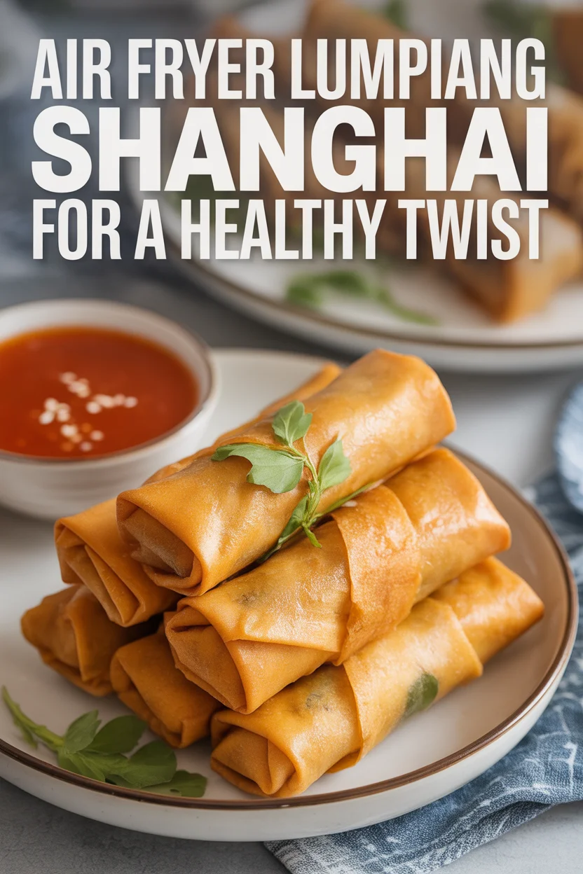 Air Fryer Lumpiang Shanghai for a Healthy Twist