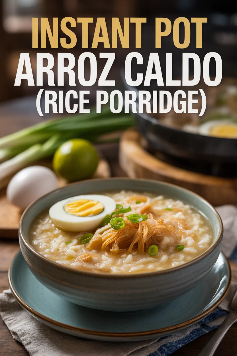arroz caldo instant pot