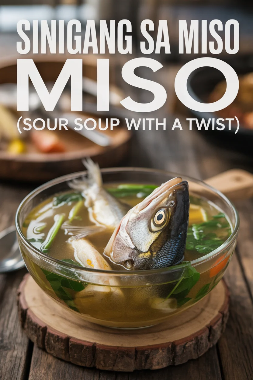 Sinigang sa Miso (Sour Soup with a Twist)