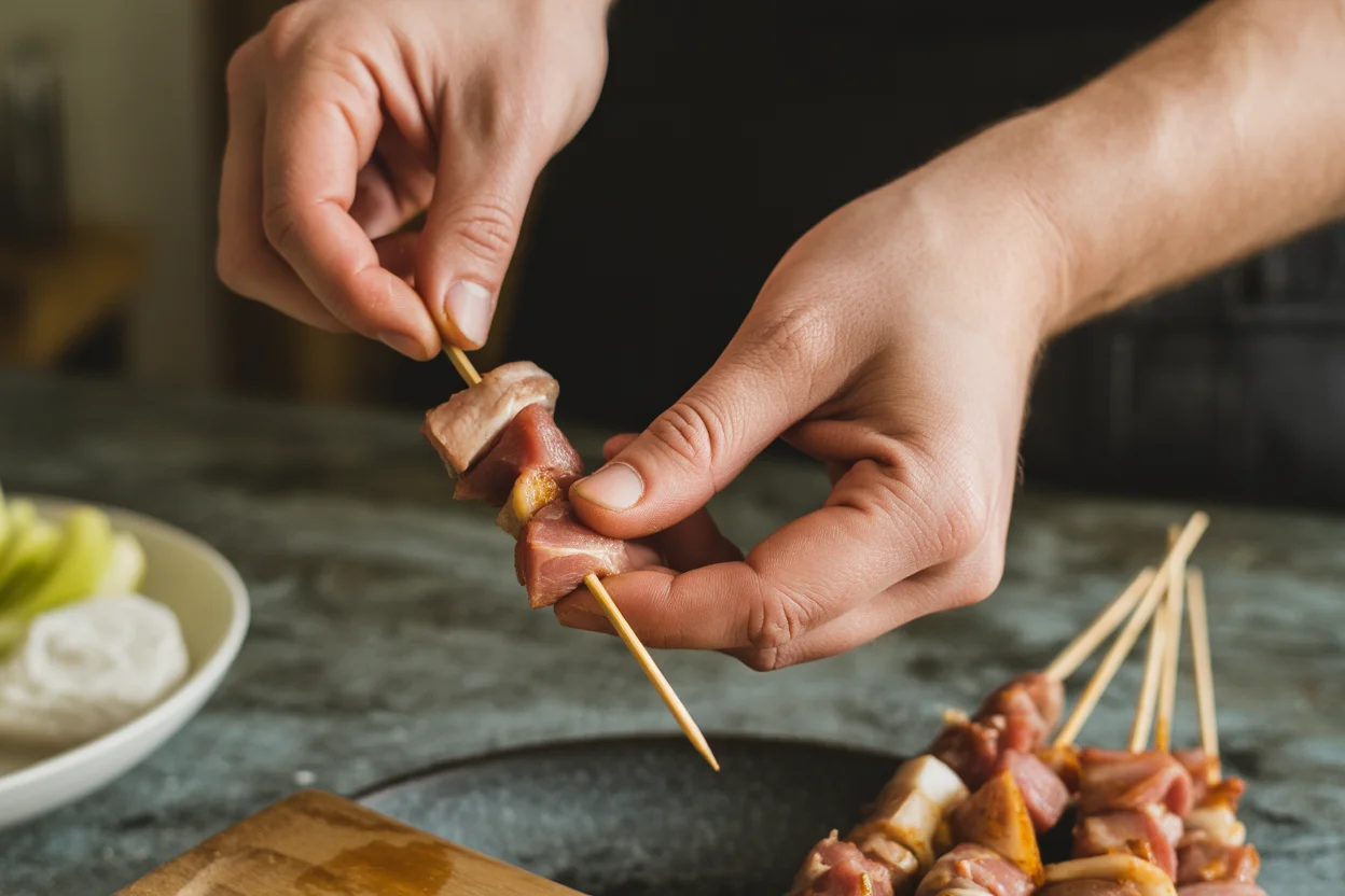 filipino street food skewers