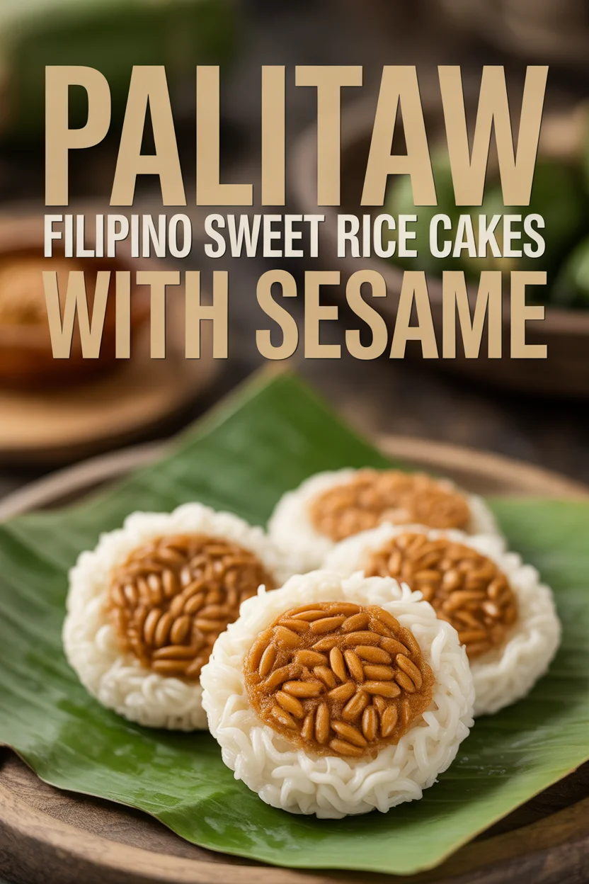palitaw rice cakes