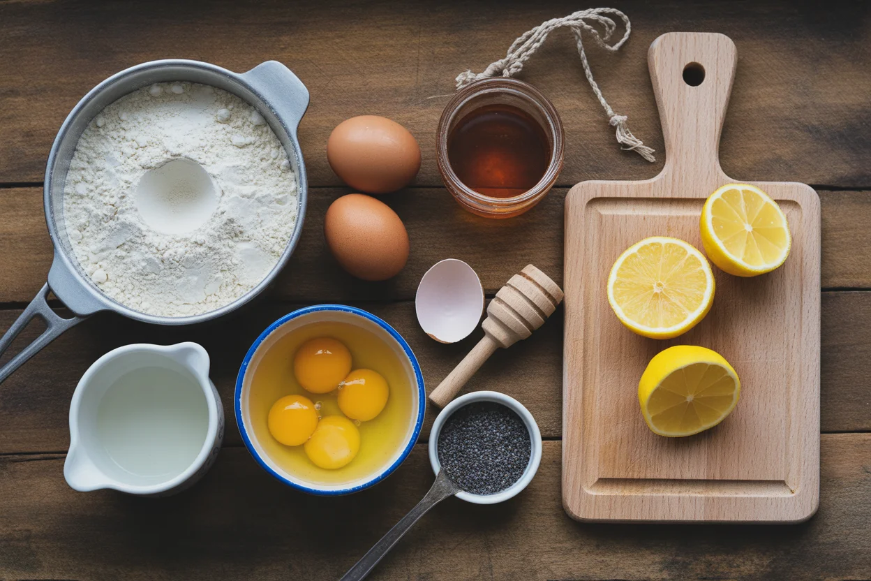 How to Make Lemon poppyseed protein pancakes
