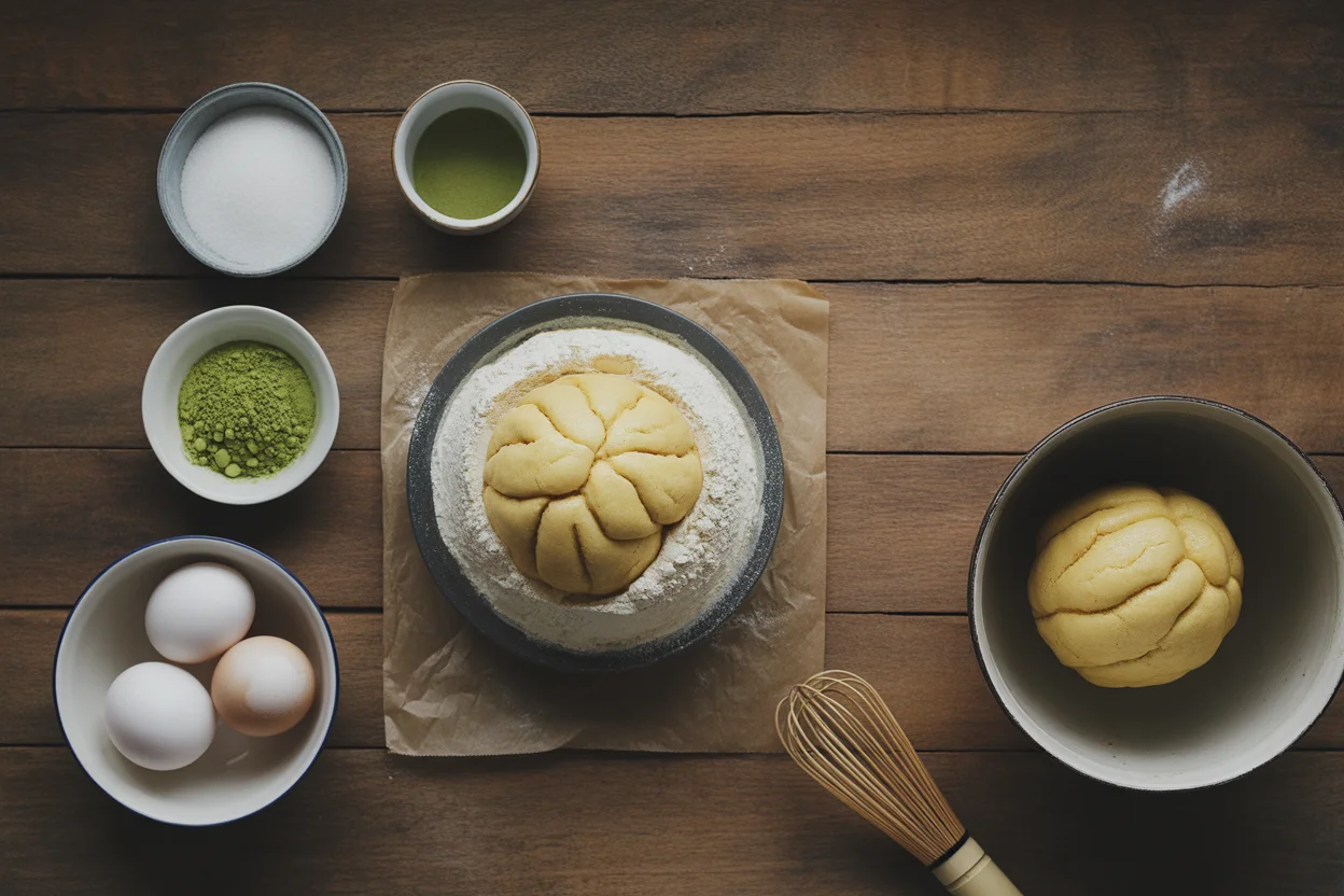 Delicious and Easy Matcha Pan: A Japanese Sweet Bread Recipe