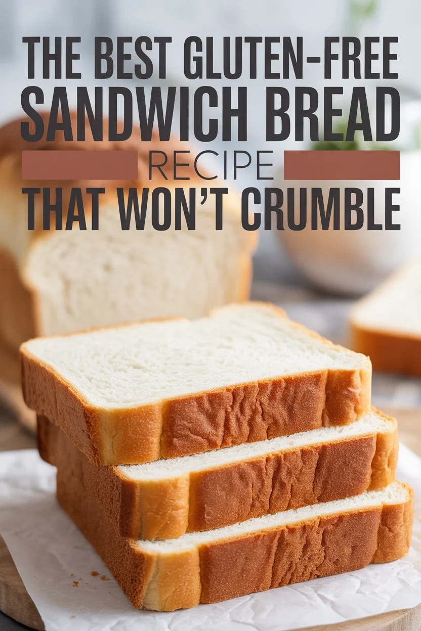 Gluten-Free Sandwich Bread Recipe