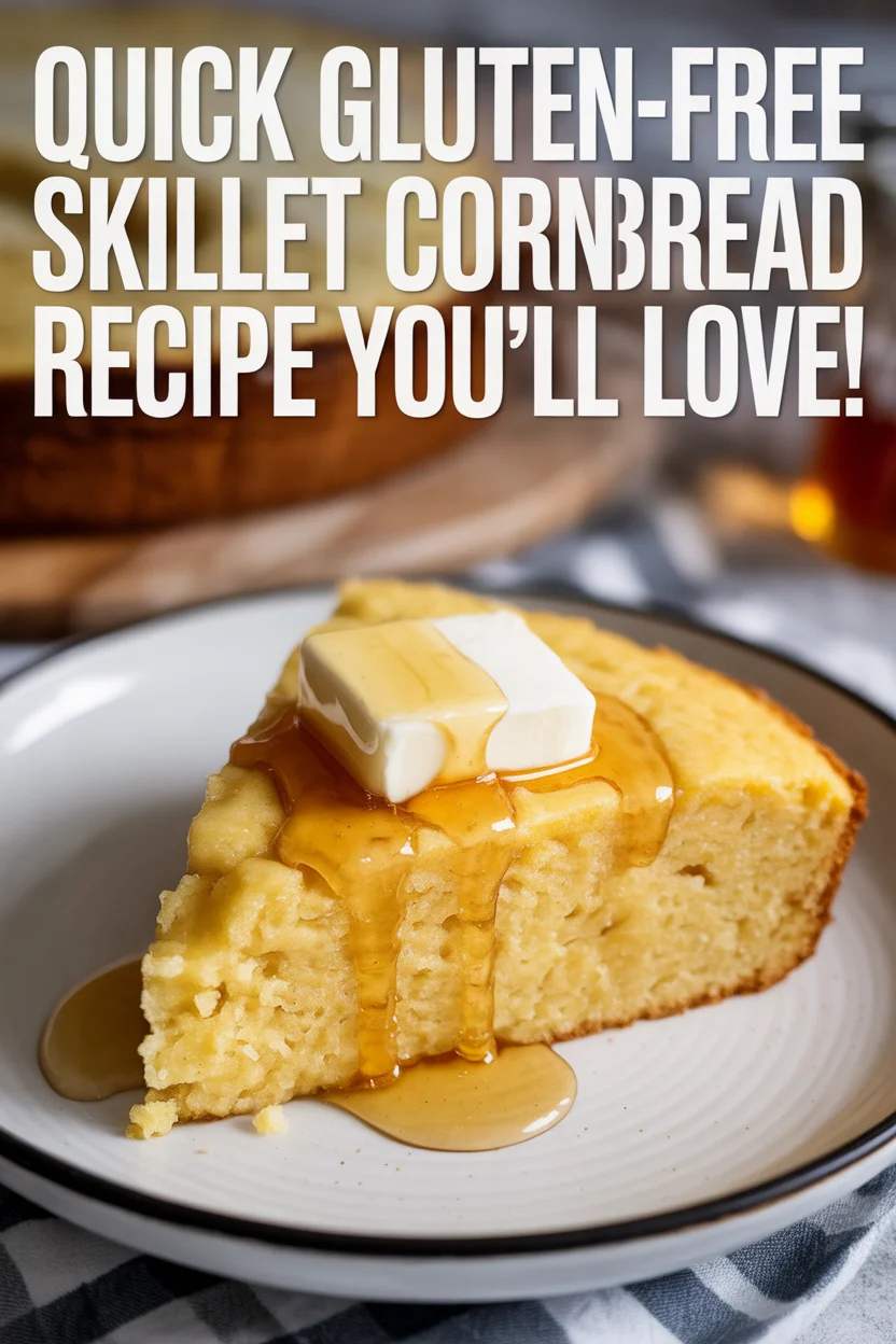 Quick Gluten-Free Skillet Cornbread Recipe You’ll Love!