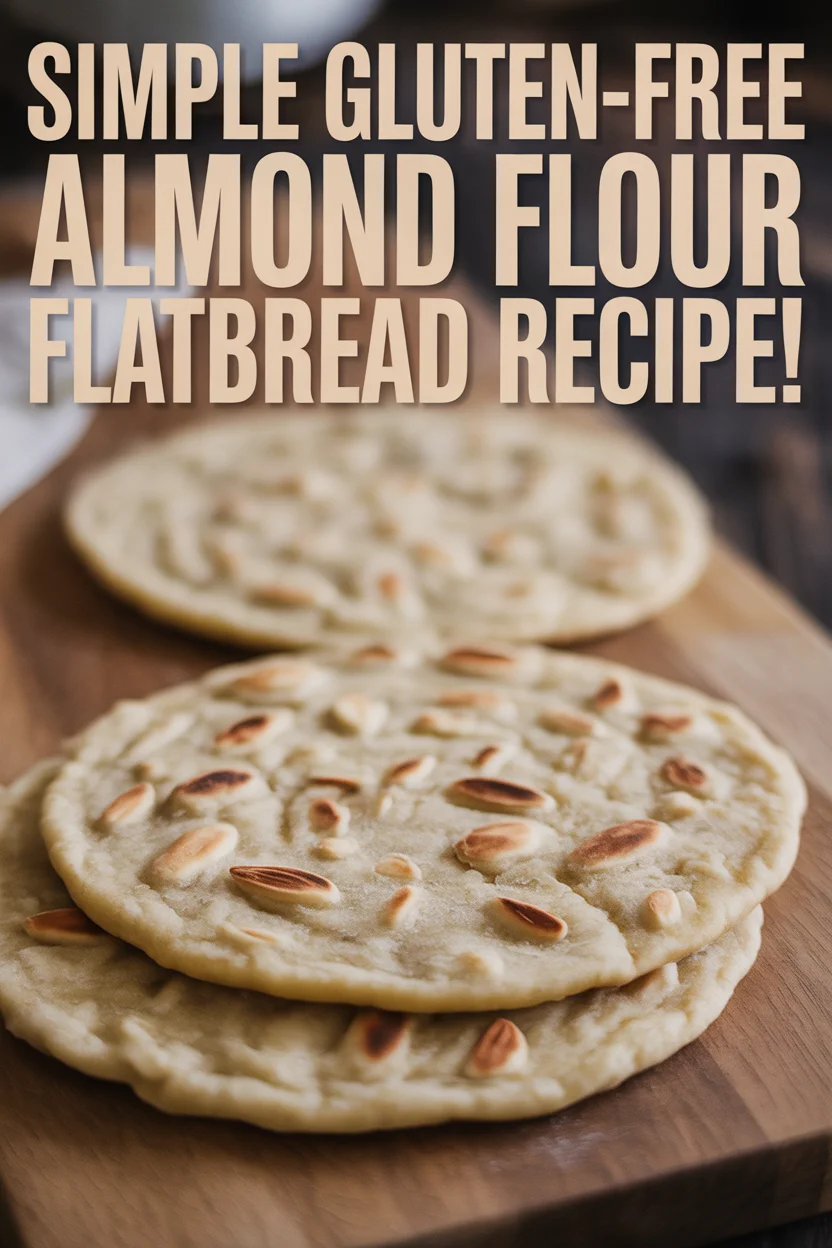Gluten-Free Almond Flour Flatbread recipe