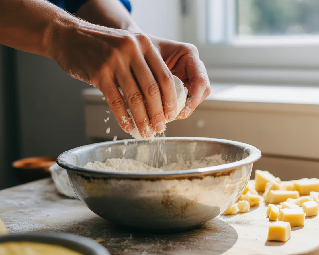 Gluten-Free Cheesy Garlic Drop Biscuits recipe