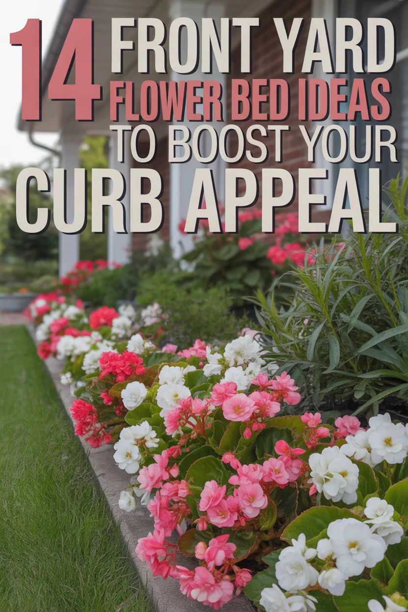 14 Front Yard Flower Bed Ideas to Boost Your Curb Appeal