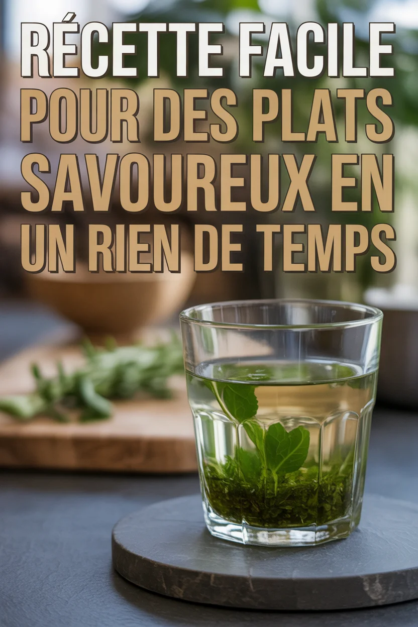 Recette facile pour des plats savoureux en un rien de temps