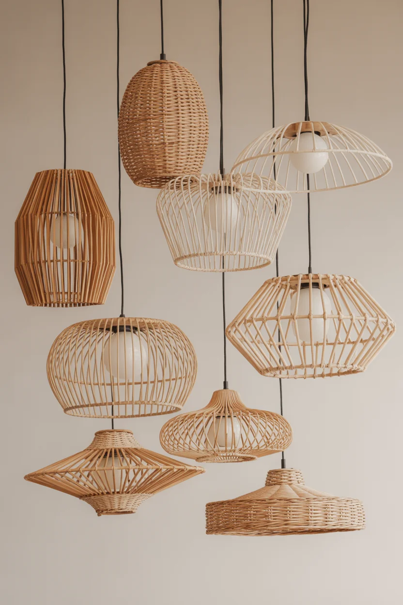 Brighten Up Your Space with Warm Rattan Lighting Ideas