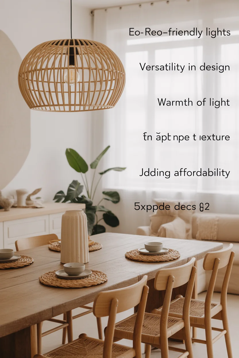 Brighten Up Your Space with Warm Rattan Lighting Ideas