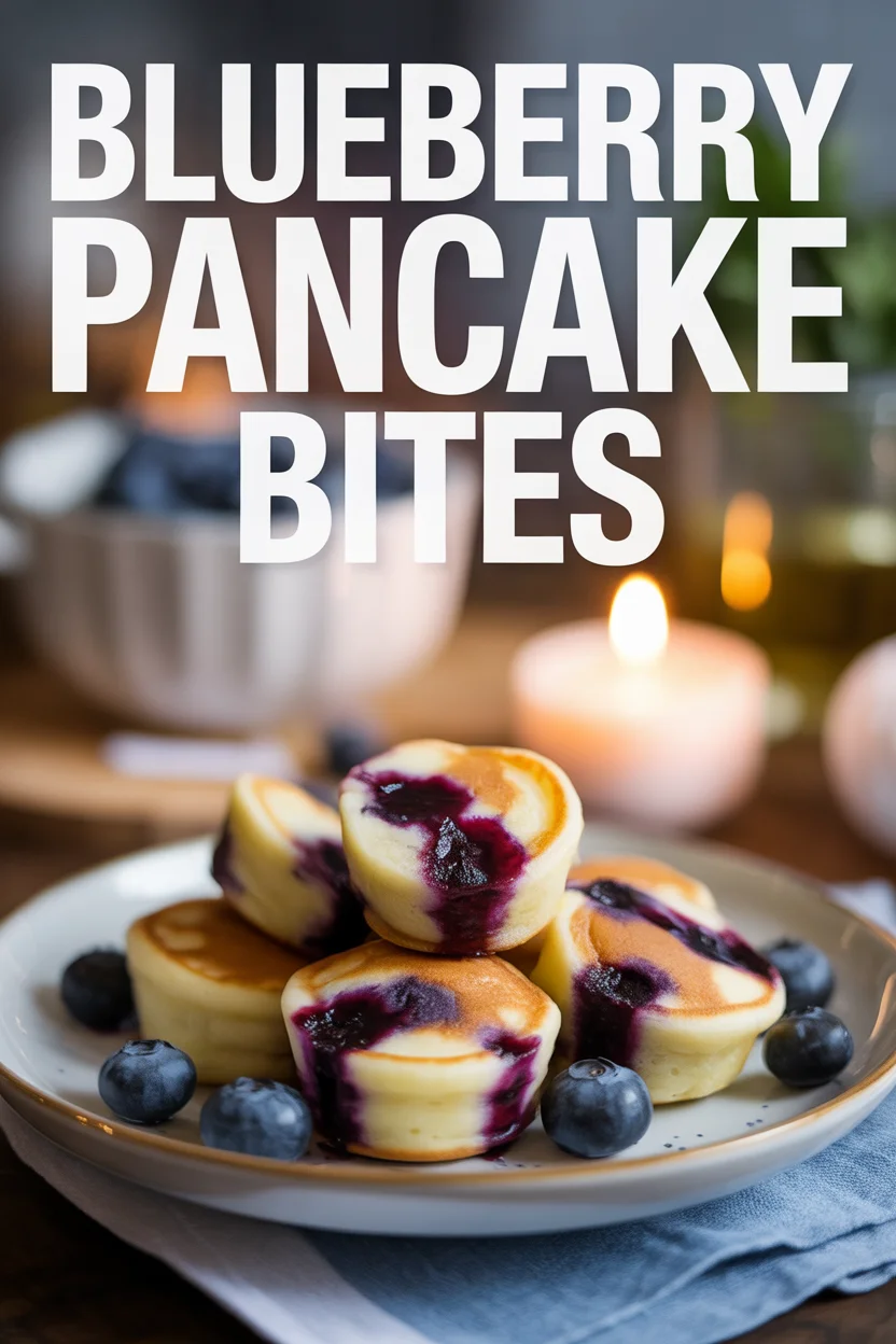Blueberry Pancake Bites Blueberry Pancake Bites