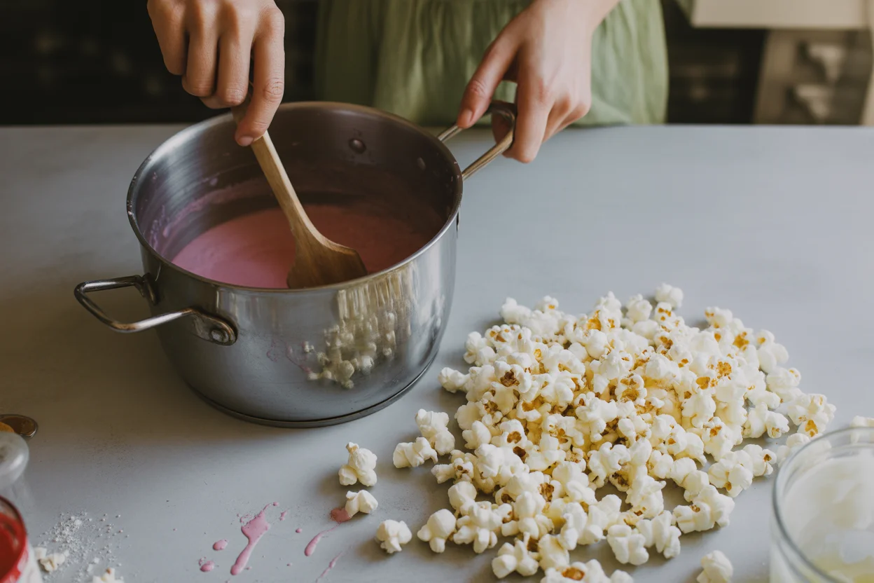 candy popcorn