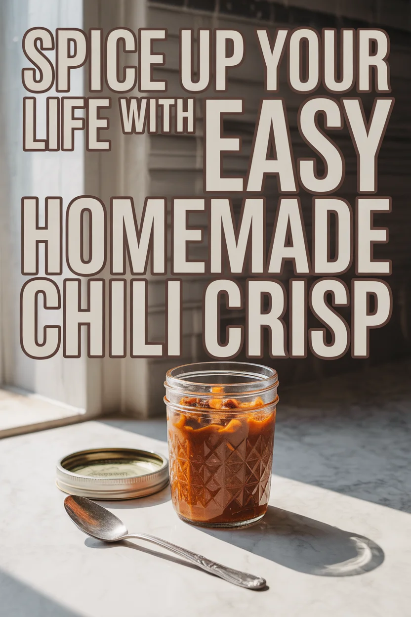 Spice Up Your Life with Easy Homemade Chili Crisp