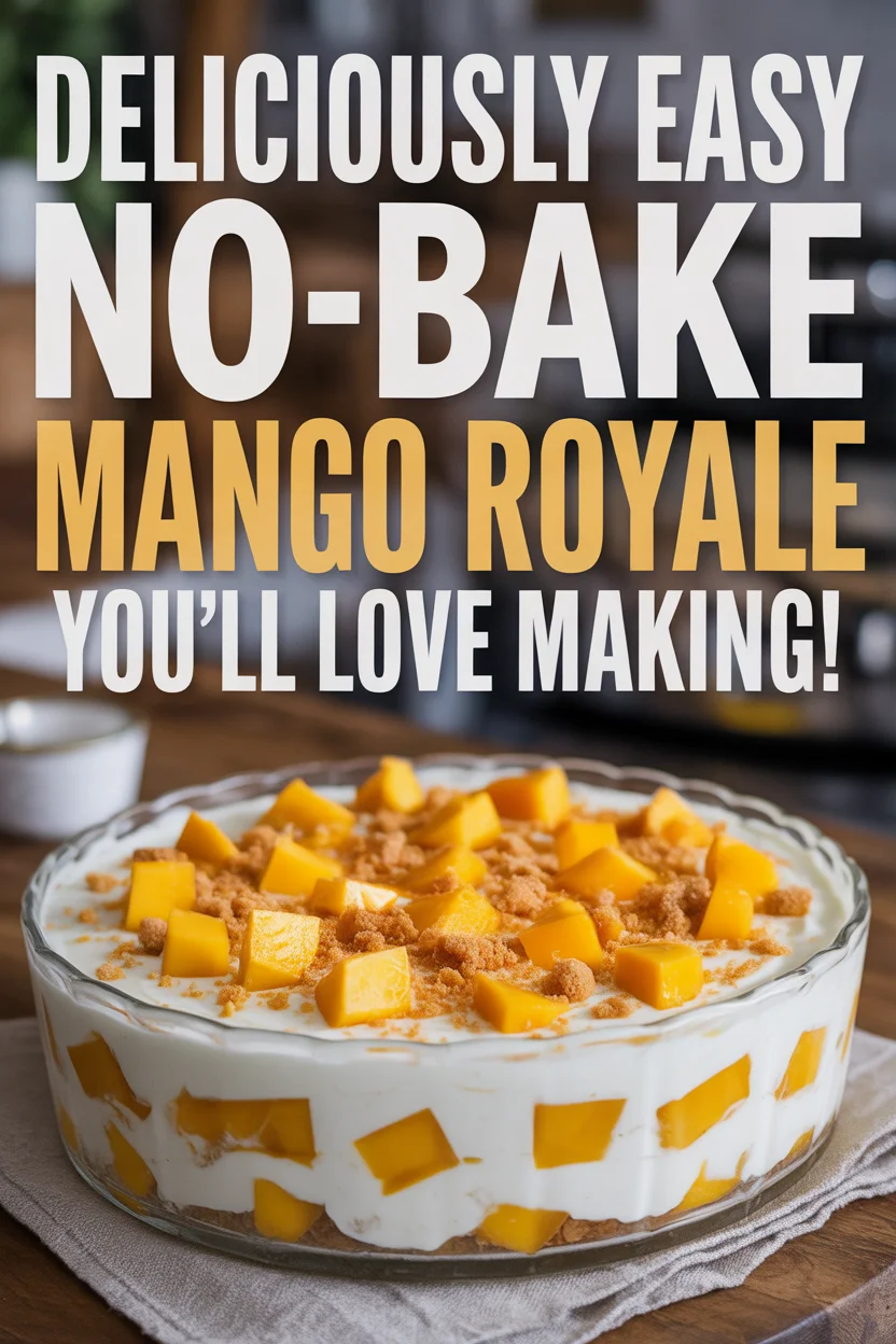 No-bake Mango Royale