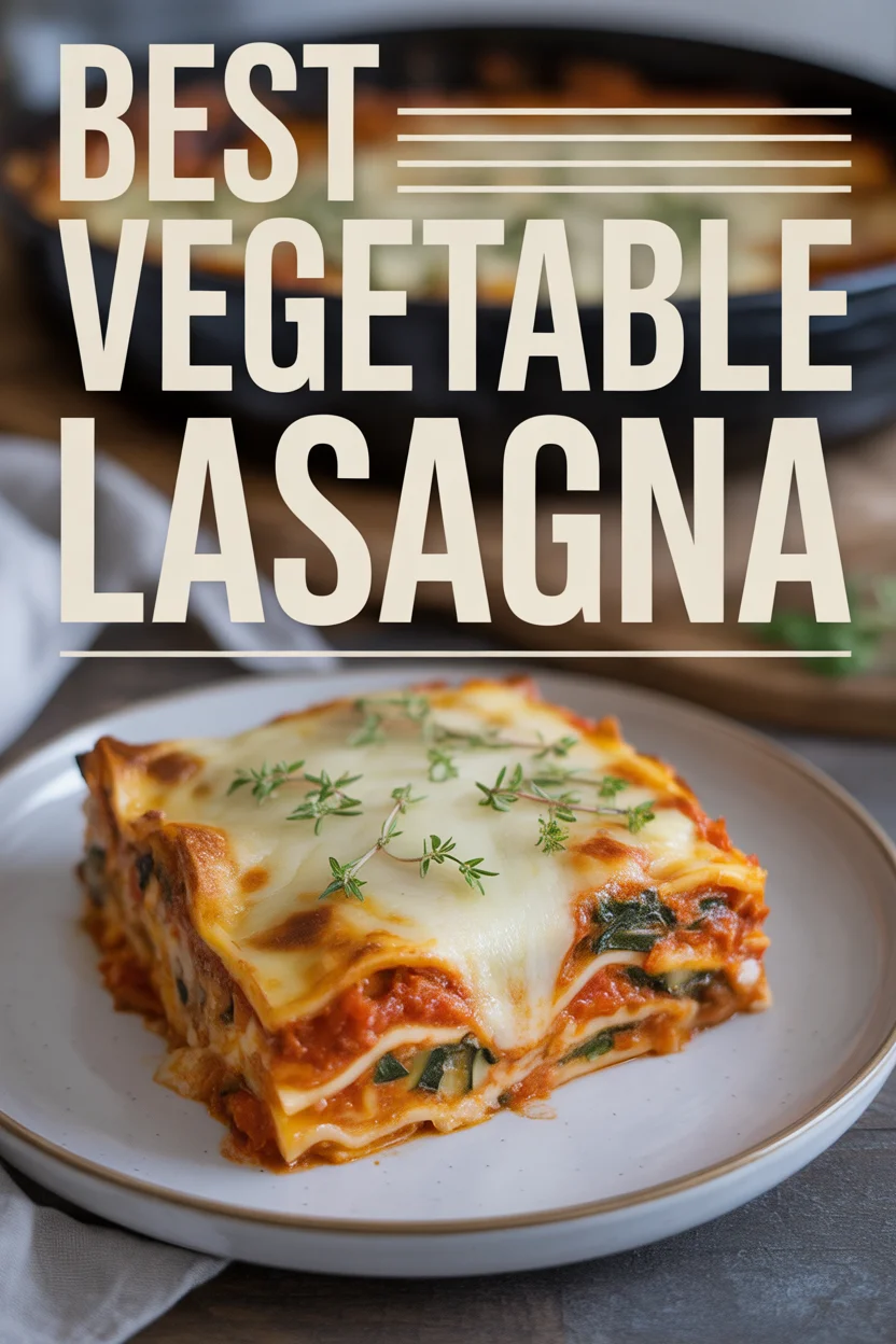 Best Vegetable Lasagna