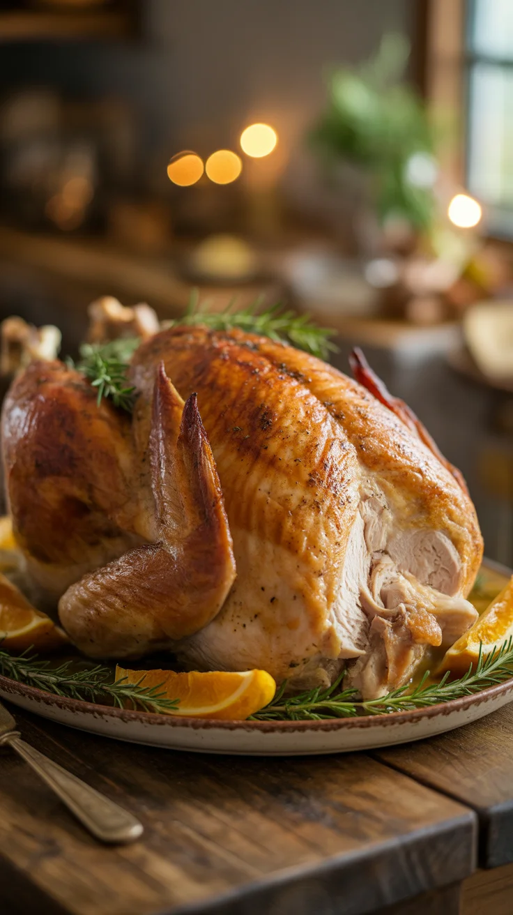 Garlic Herb Butter SLOW COOKER Turkey Breast