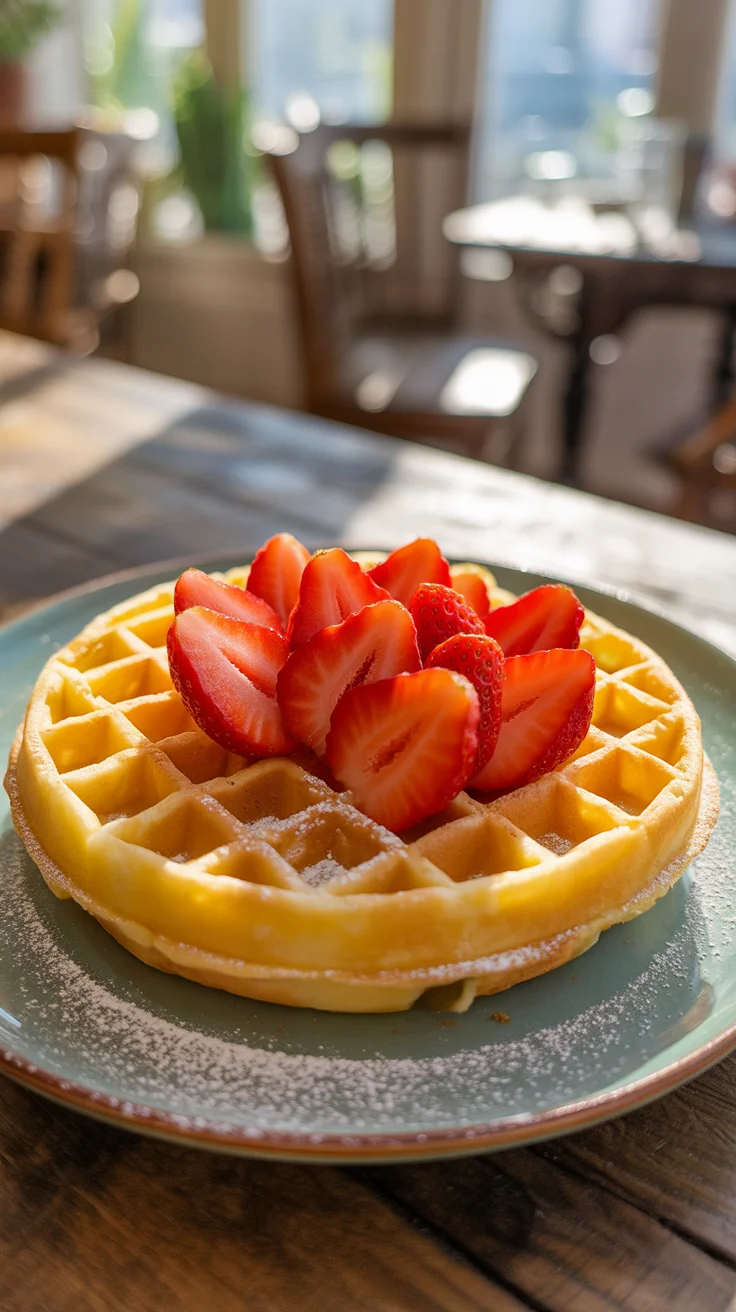 Homemade Belgian Waffle Recipe