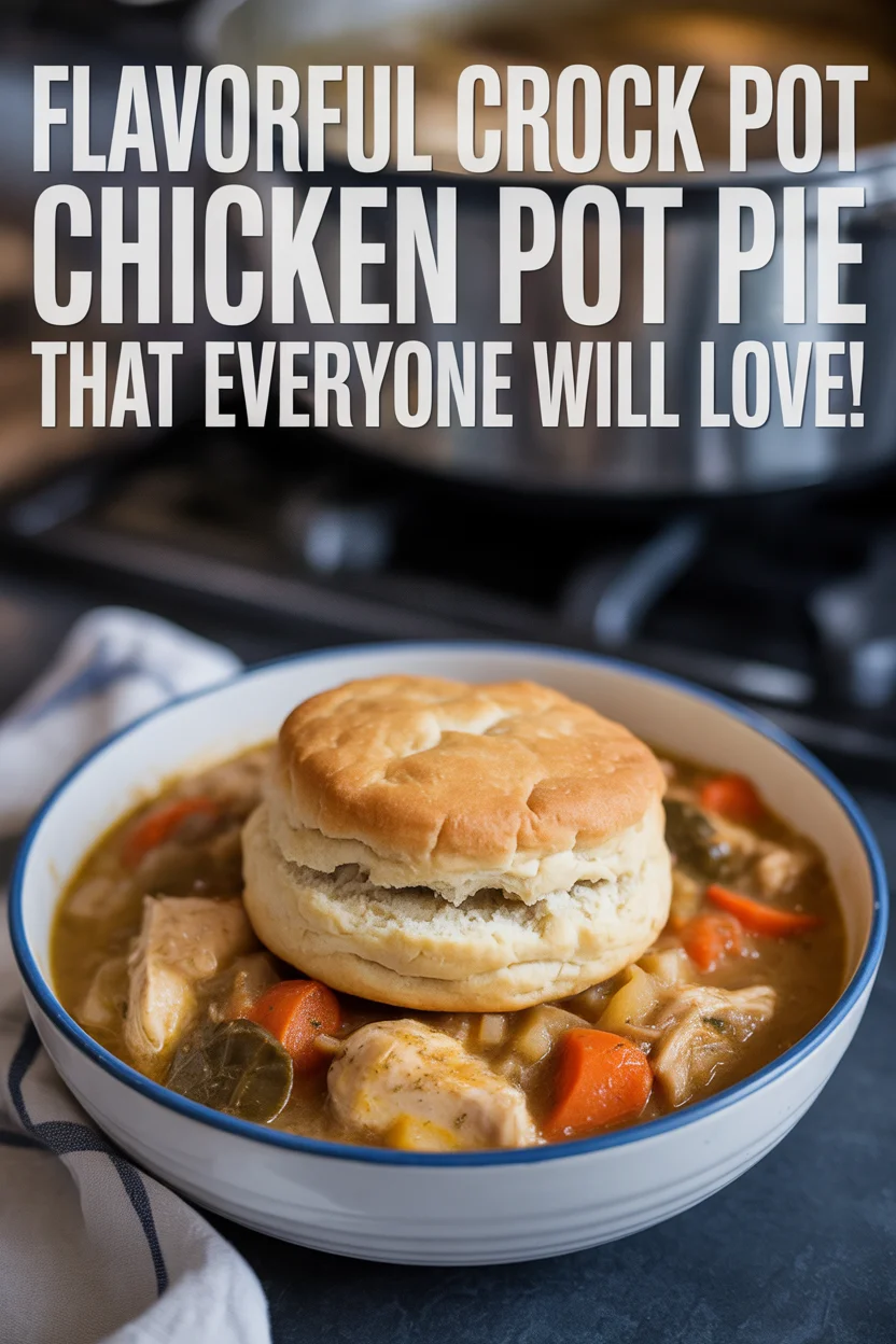 Crock Pot Chicken Pot Pie