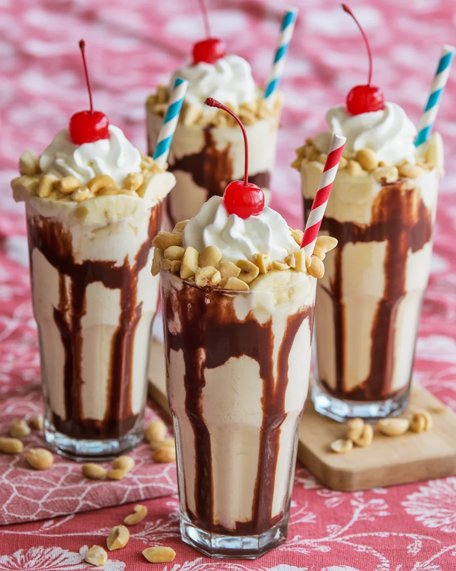 Banana Split Milkshakes That’ll Make You Smile Every Sip