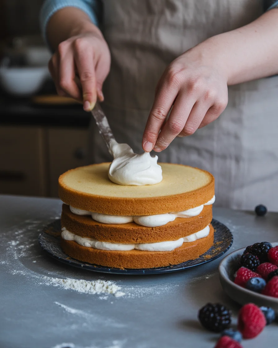 Delicious Summer Berry Layer Cake for Sweet Celebrations