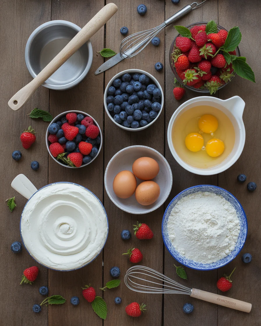 Summer Berry Layer Cake