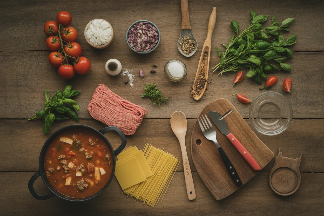 crockpot lasagna soup