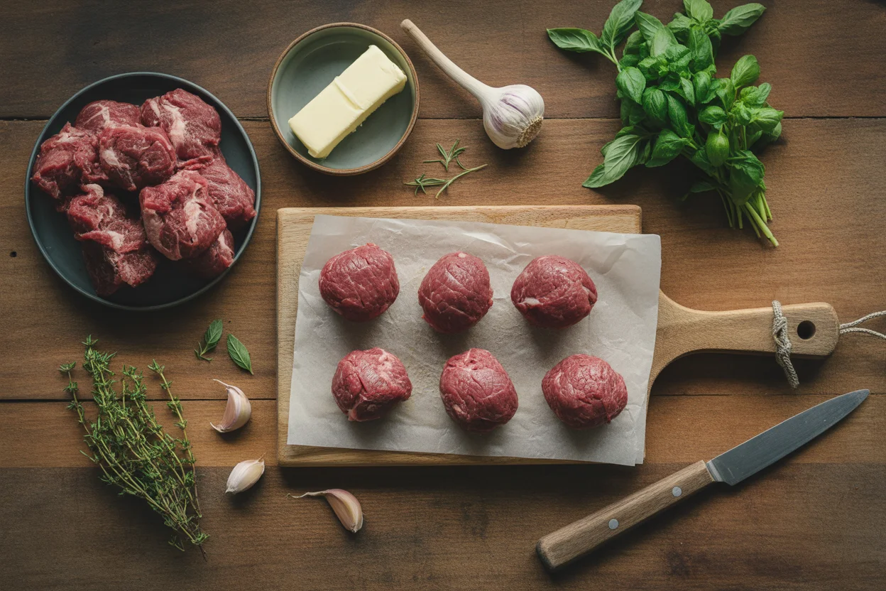 garlic butter beef bites