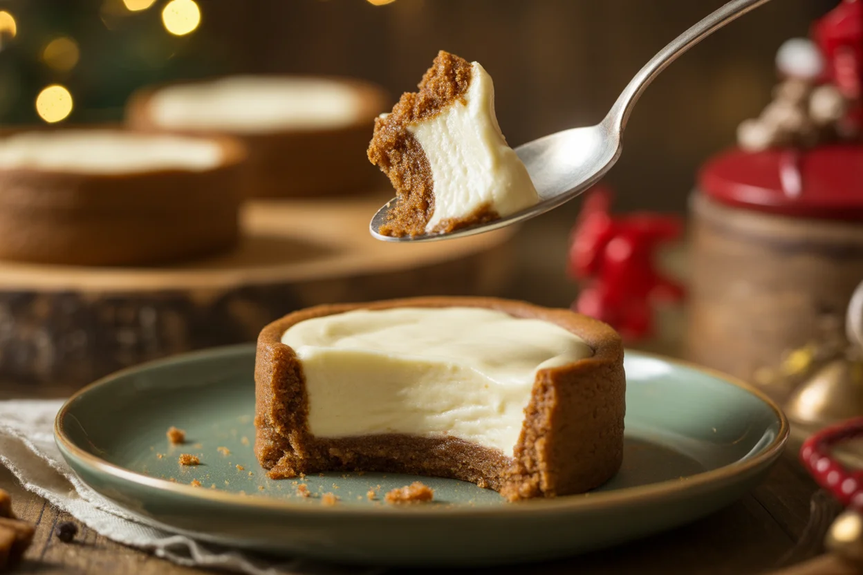 Gingerbread Cheesecake Cookies