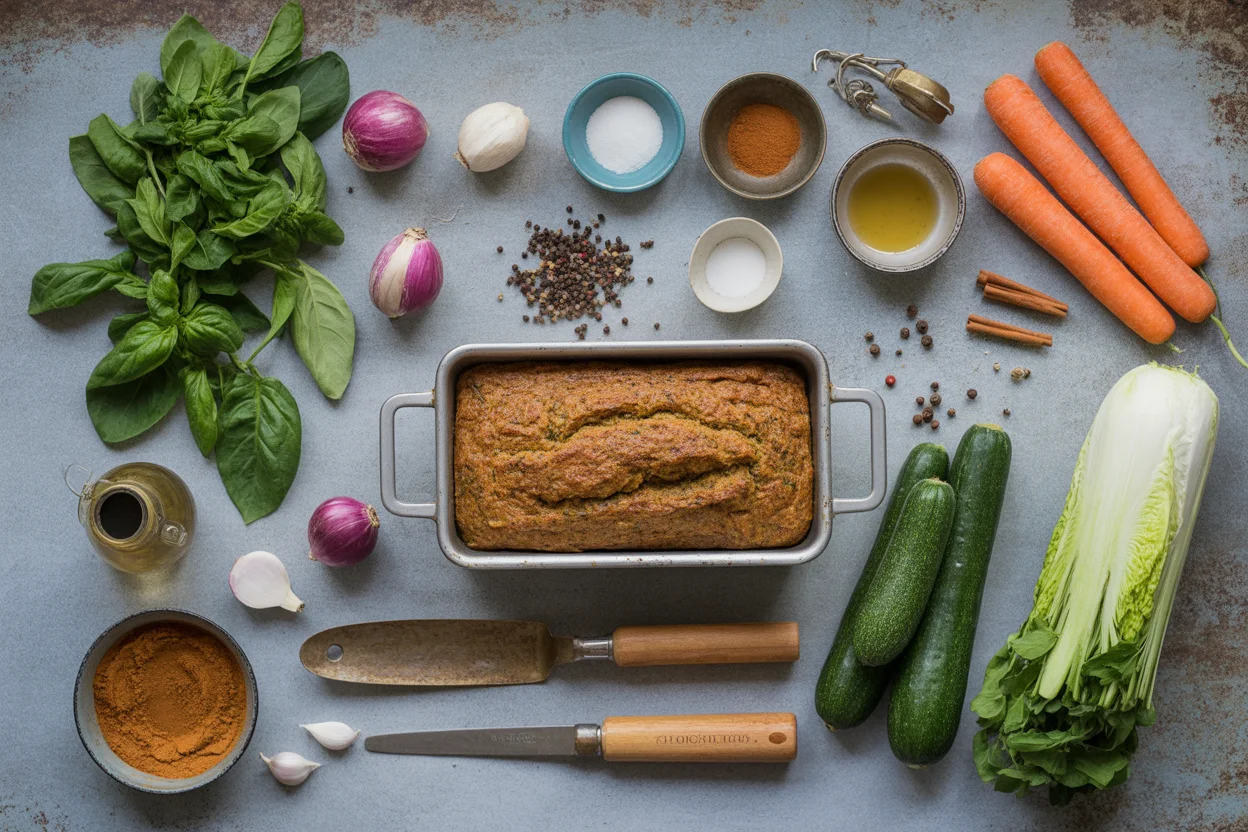Cinnamon-Spiced Veggie Loaf