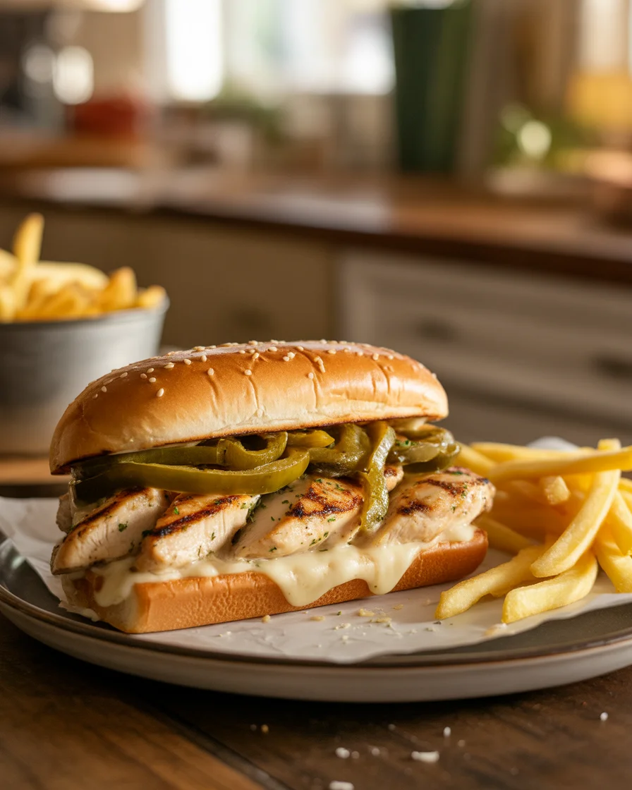 chicken philly cheesesteak recipe
