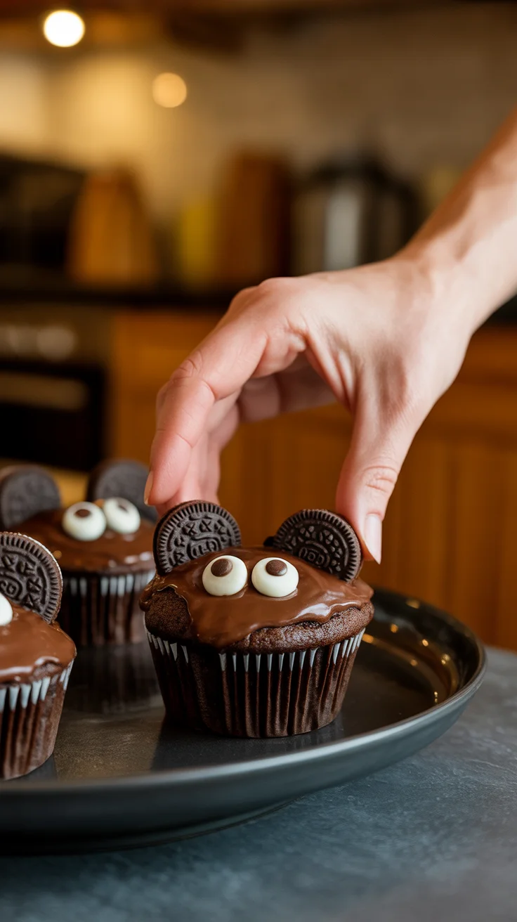 Spooky Halloween Bat Muffins (Easy & Fun Treats for Kids)