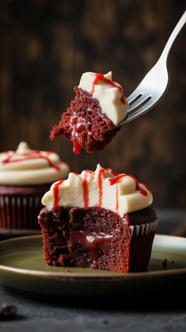 Vampire Bite Halloween Cupcakes (Spooky & Delicious Treats)