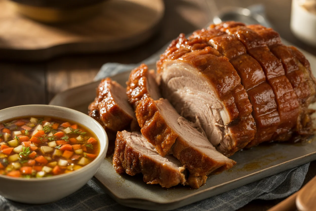 Filipino inihaw na baboy