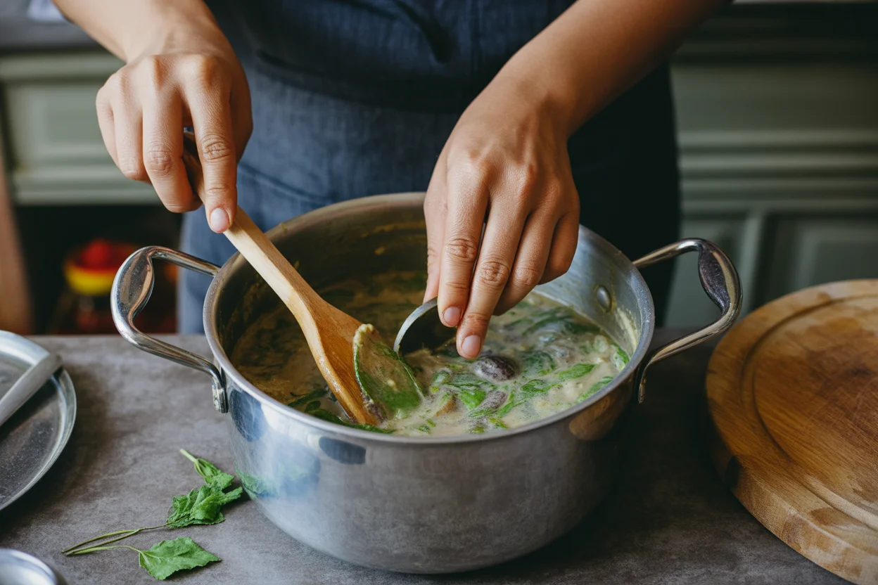 Filipino laing recipe