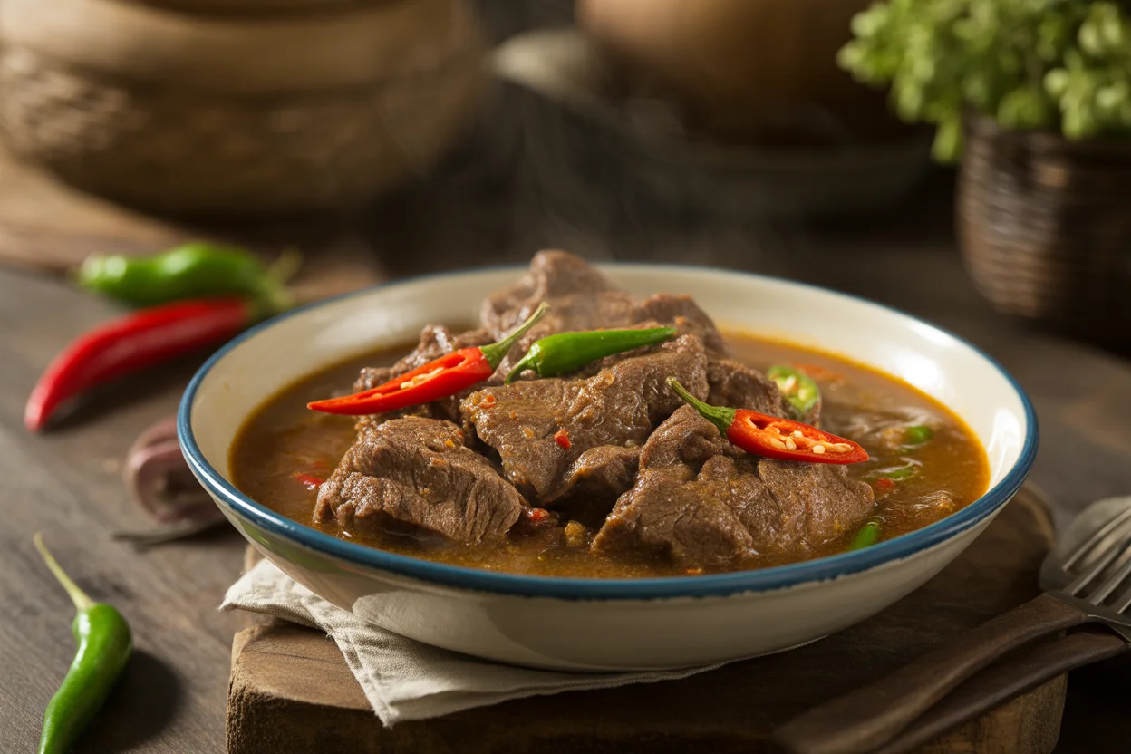 Authentic Ilocano Pinapaitan (Bitter Beef Stew) Recipe