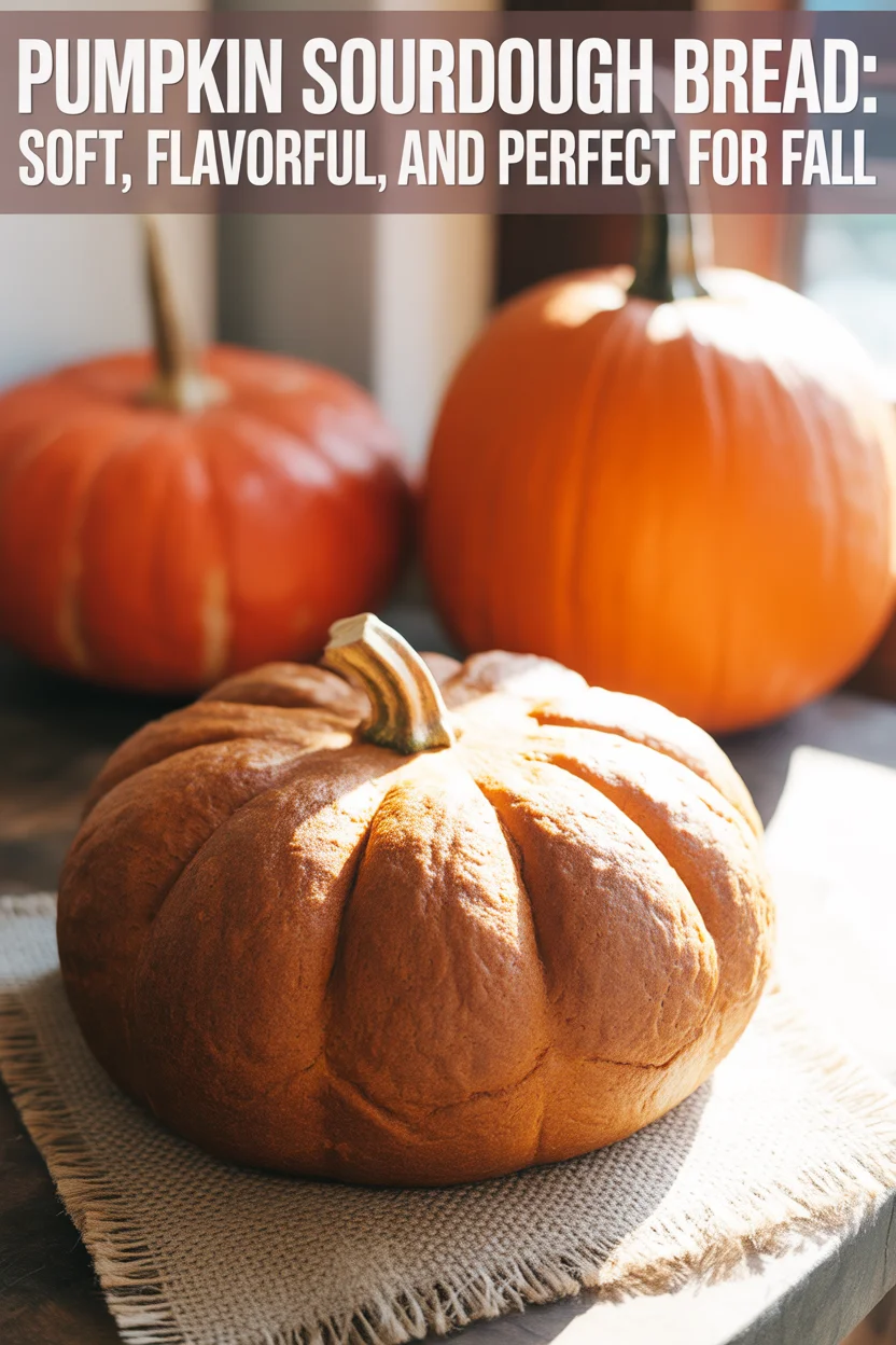 pumpkin sourdough bread