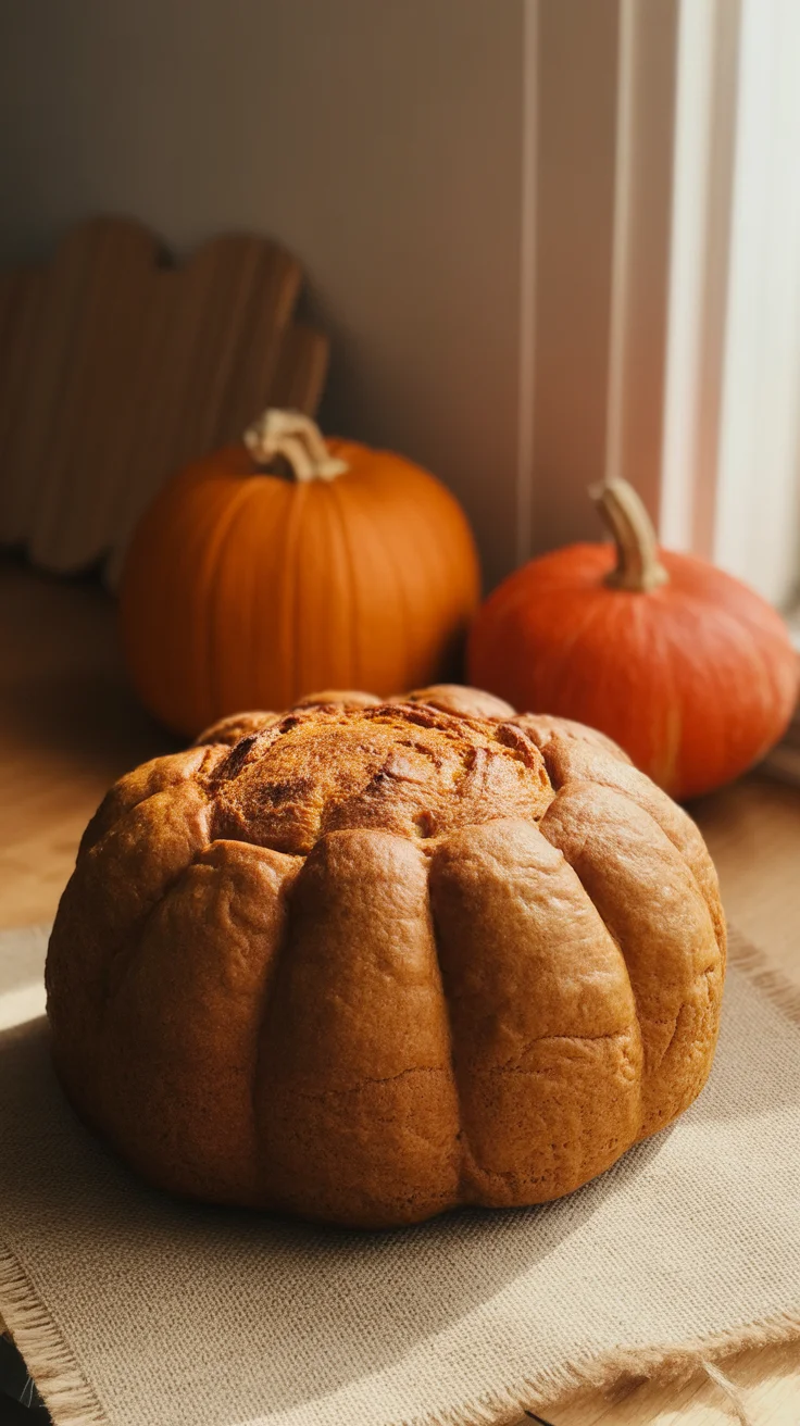 pumpkin sourdough bread