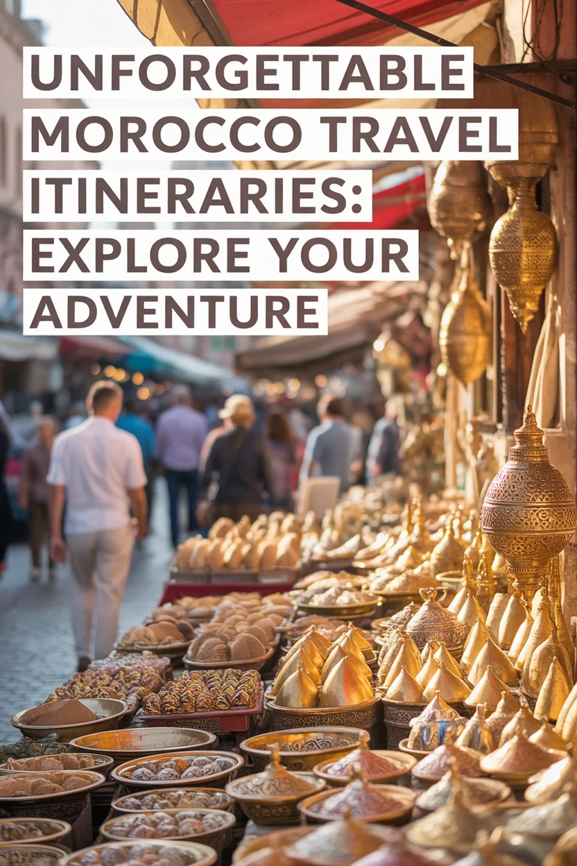 Unforgettable Morocco Travel Itineraries: Explore Your Adventure