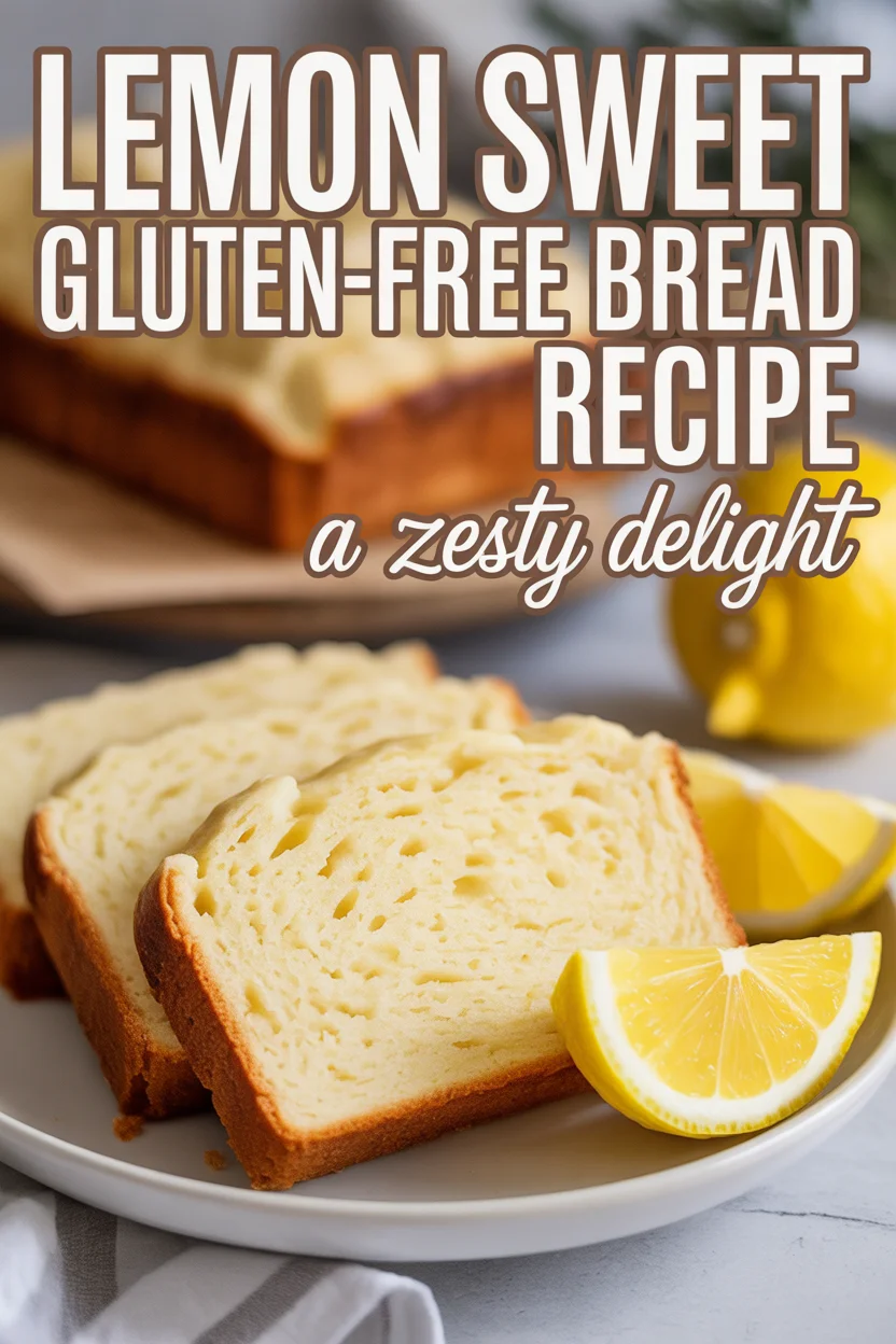 lemon sweet gluten-free bread recipe