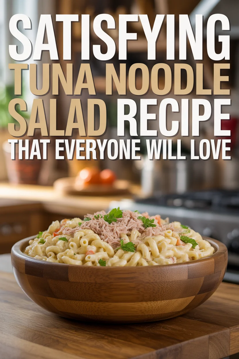 tuna noodle salad recipe