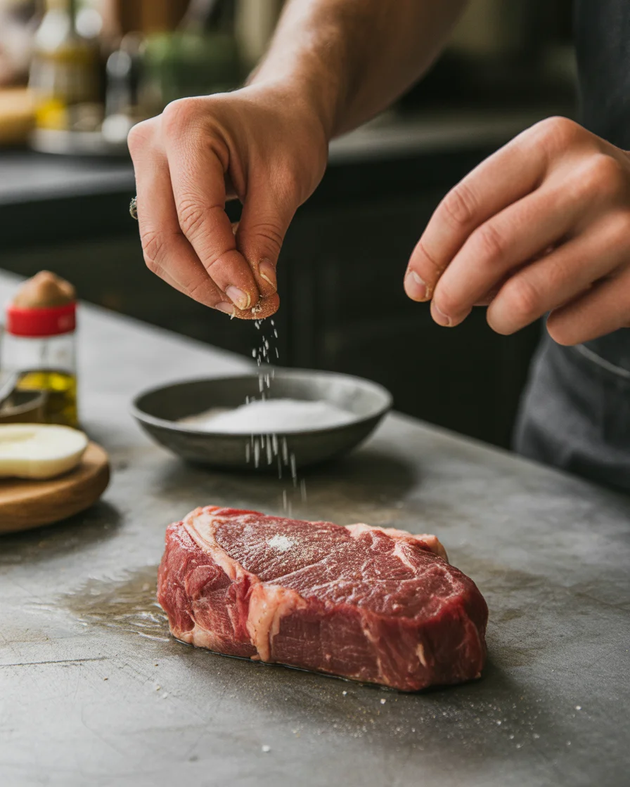 steak and eggs recipe