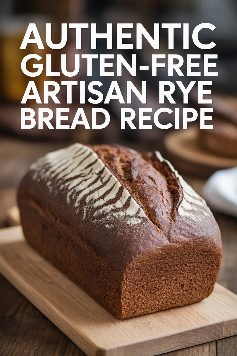 Authentic Gluten-Free Artisan Rye Bread Recipe
