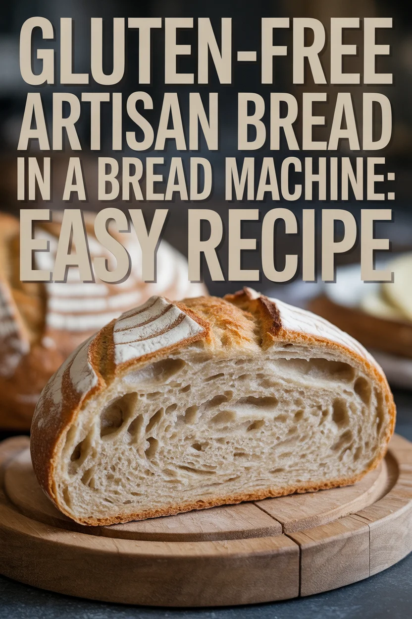 gluten-free artisan bread in a bread machine