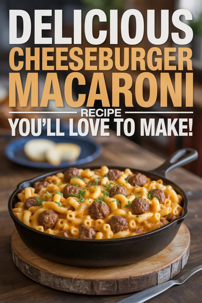 Cheeseburger Macaroni Recipe